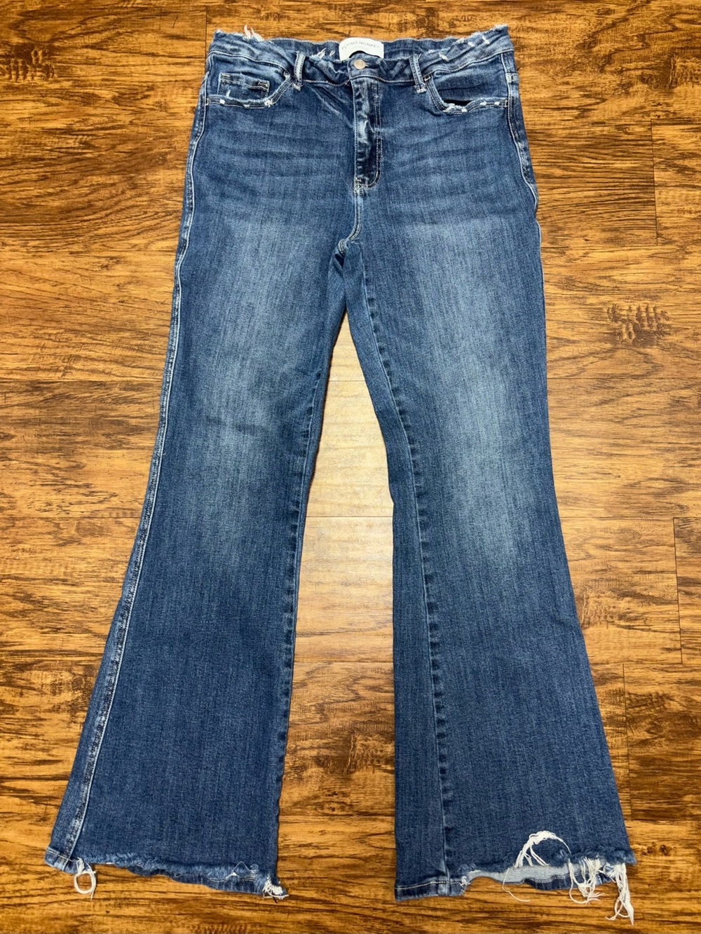 Flying Monkey High Rise Flare Jeans Size 32